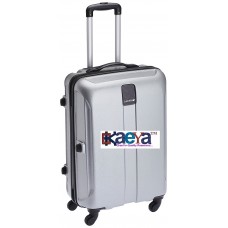 OkaeYa Safari Thorium Polycarbonate 77 cms Silver Hardsided Suitcase 